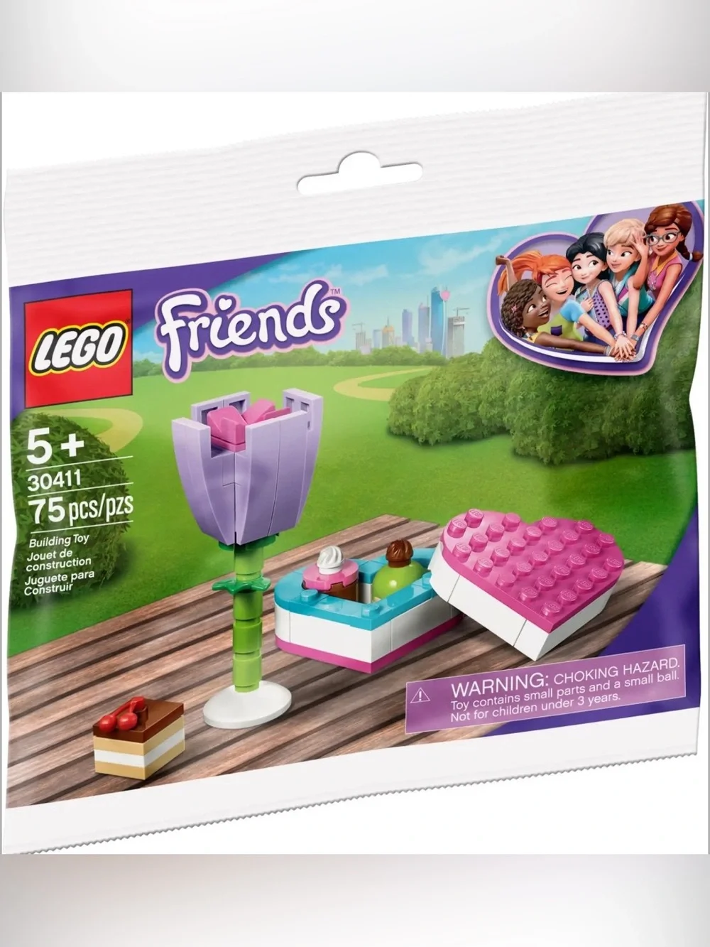 LEGO Friends Chocolate Box & Flower 30411 Polybag (Retired)